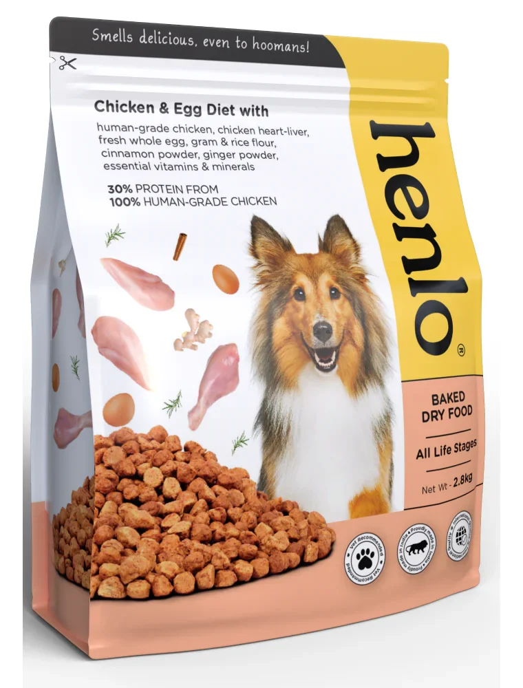 Chicken and Egg Baked Dry Food