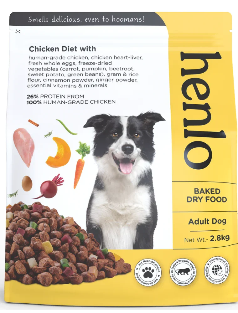 Henlo Baked Dry Food for Adult Dogs