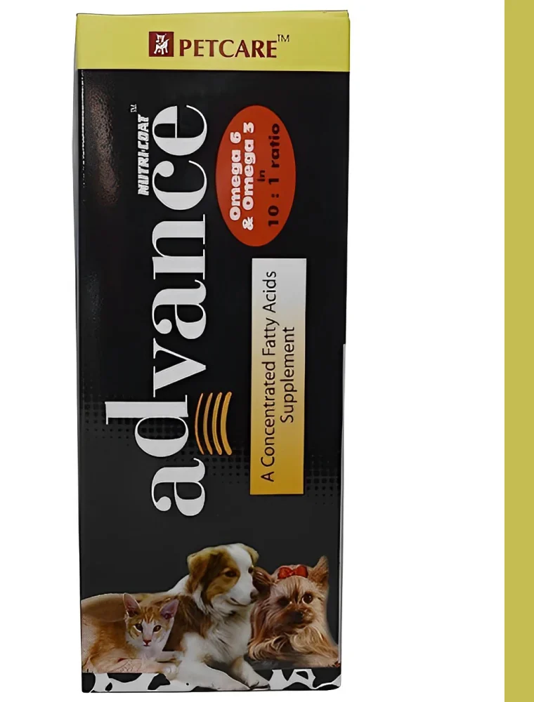 Petcare Nutricoat Advance Omega 3 + 6 Syrup for Dogs and Cats