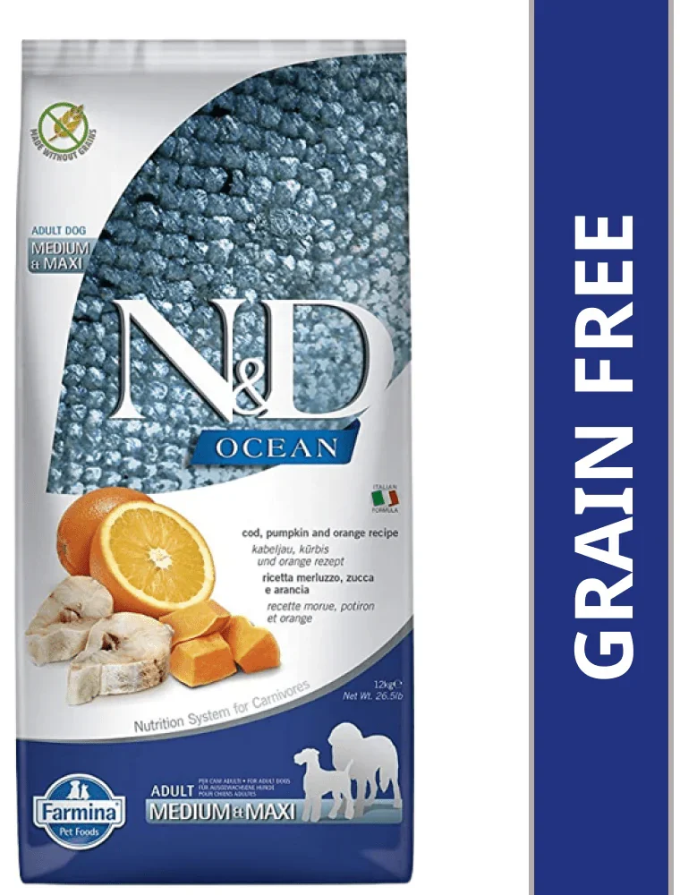 Grain free dog food